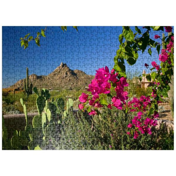【並行輸入品】Bougainvillea with Pinnacle Peak, Scottsdal...