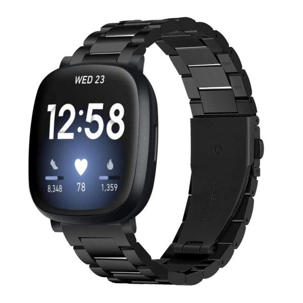 【並行輸入品】Limque ステンレススチールバンド Fitbit Versa 4 / Fitbit...