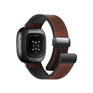 【並行輸入品】WestEagle 磁気レザーバンド Fitbit Versa 4/Versa 3/S...