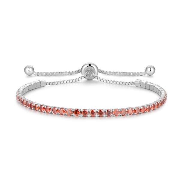 【並行輸入品】Cranmadia スターリングシルバー 誕生石 テニスブレスレット レディース 母の...