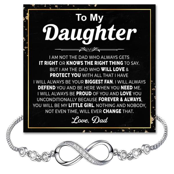 【並行輸入品】Xukaenus お父さんとお母さんからの娘ブレスレット結婚式バレンタイン卒業クリスマ...