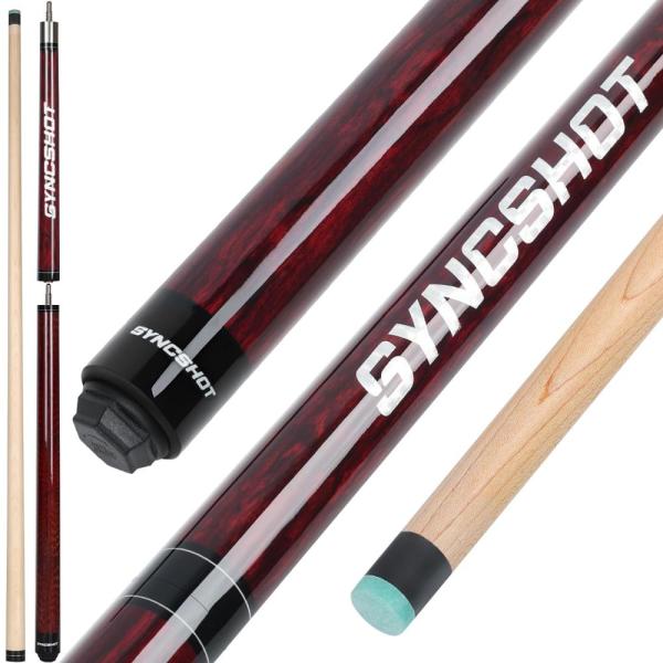 【並行輸入品】SYNCSHOT 2イン1 ヘビーブレイクジャンプキュー:3ピース ブレイクキュープー...