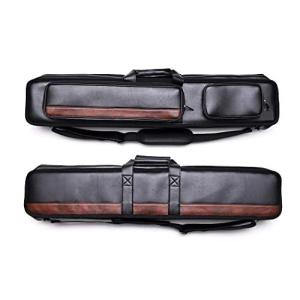 【並行輸入品】2x2/2x4/2x5/3x6 プロフェッショナルプールキューケース 2バット シャフト2本/バット2本 4シャフト/2バット 5シャフ