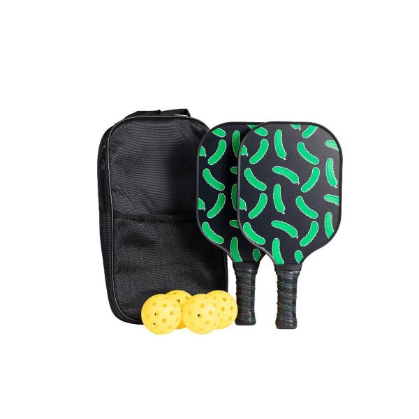 【並行輸入品】Pickleball Paddle Set of 2 with Pickles - U...