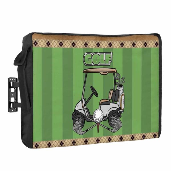 【並行輸入品】Golf Club Pattern Outdoor TV Cover 80 to 85...