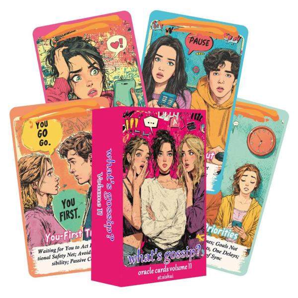 【並行輸入品】sishui バグアとは Vol.2 初心者向けティーオラクルカードデッキ80枚 愛 ...