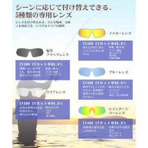 お得な13点セット サングラス 偏光 交換レン...の詳細画像5