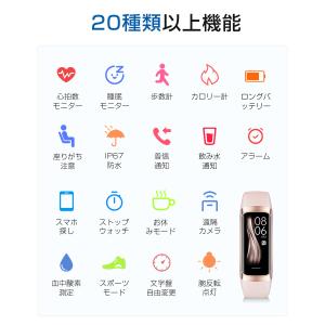 スマートウォッチ 体表温測定 血中酸素 心拍 ...の詳細画像3