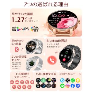 スマートウォッチ Bluetooth通話 1....の詳細画像2