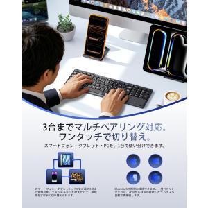 Ewin 折りたたみ キーボード Blueto...の詳細画像4