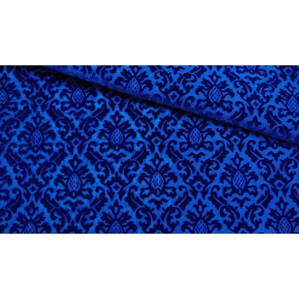 プレミアムモケット　ワイルドベリー　スカイブルー 137cm巾　【商品番号：MA0335-SBU-】