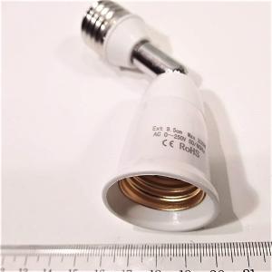 E26口金電球ソケットの角度調節器　約9.5ｃｍ延長　照明器具