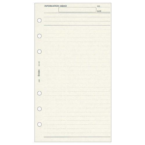 [Bindex] バイブルサイズ インフォメーションメモ(ケイ) 406