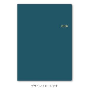 2026 Letts Diary Standard 11Z 見開き2日 ブルー A4 : shopooo by GMO