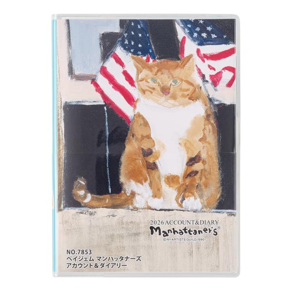 PAGEM 2026年1月始まり ペイジェムマンハッタナーズアカウント&amp;ダイアリー(アメリカ代表はシ...