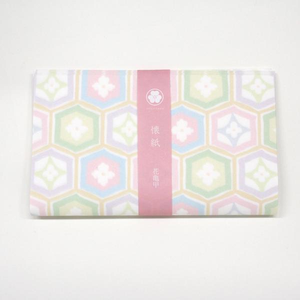 [辻徳] 懐紙 花亀甲 20枚入