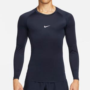 ナイキ プロ メンズ Dri-FIT タイト ロングスリーブ フィットネストップ （FB7920-451 オブシディアン/ホワイト）Nike Proコレクション【NIKE ナイキ正規商品】｜TAGオンラインストア