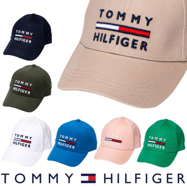 トミーヒルフィガー ゴルフ 帽子 (THMB3F07) キャップ ツイル TOMMY HILFIGE...