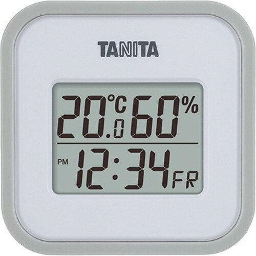 タニタ デジタル温湿度計 グレー TT-558-GY タニタ 4904785555808