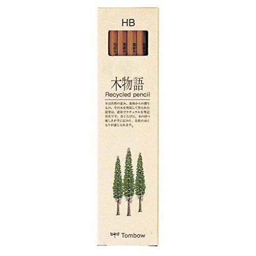 トンボ鉛筆 木物語リサイクル鉛筆 6角軸 HB LA-KEAHB(12本入) トンボ鉛筆 49019...