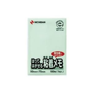 ニチバン ポイントメモ 再生紙 M-3G ニチバン 4987167046606（100セット）
