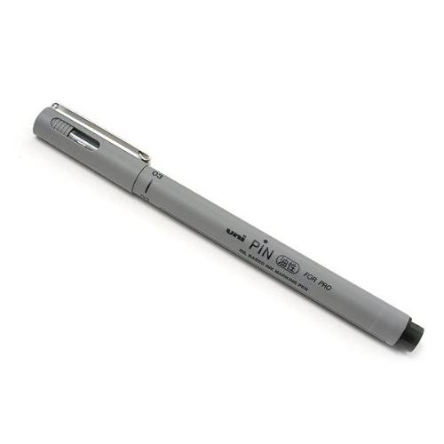 PIN03A24　三菱鉛筆 PIN03A.24 油性マーカー 極細 0.64mm 黒（5セット）