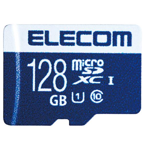 エレコム microSDXCカード128GB MF-MS128GU11R 4953103320154