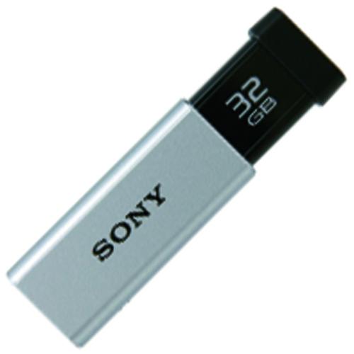 ソニー USBメモリー高速32GB USM32GTSシルバー 4905524886764