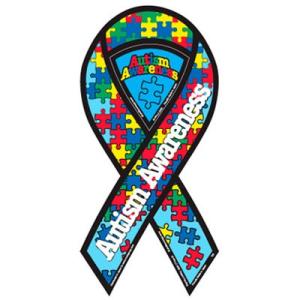 リボンマグネット　RibbonMagnet　自閉症支援スペクトラムモデル　クロネコDM便で送料無料 レビューを書いてポイント3倍