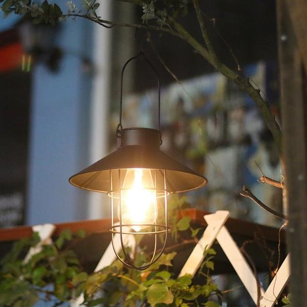 ソーラーライト おしゃれ ガーデンライト 屋外 簡単設置 電球色 自動点灯 LED 18cm ブラッ...