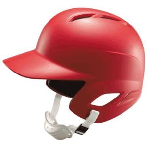 ゼット 少年硬式用打者用ヘルメット 両耳付き リトルリーグ・ボーイズリーグ公認 レッド bhl270-6400｜tai-spo