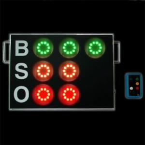 スコアボード BSO 野球カウンター 無線式カウントボード 大型常設