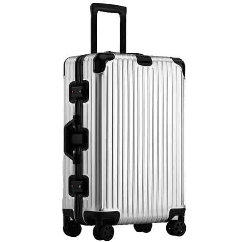 [lanbao] スーツケース オールアルミ合金 キャリーケース アルミ合金ボディ TSAロック搭載...