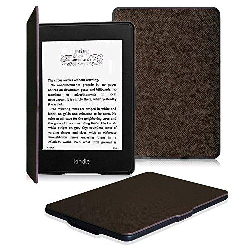 Fintie for Kindle Paperwhite ケース 超薄 軽量 保護カバー オートスリ...