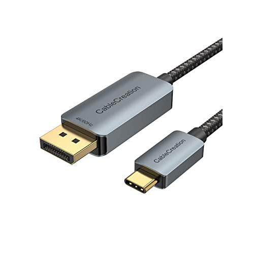 USB C DisplayPort ケーブル 1.8M CableCreation 4K@60Hz ...