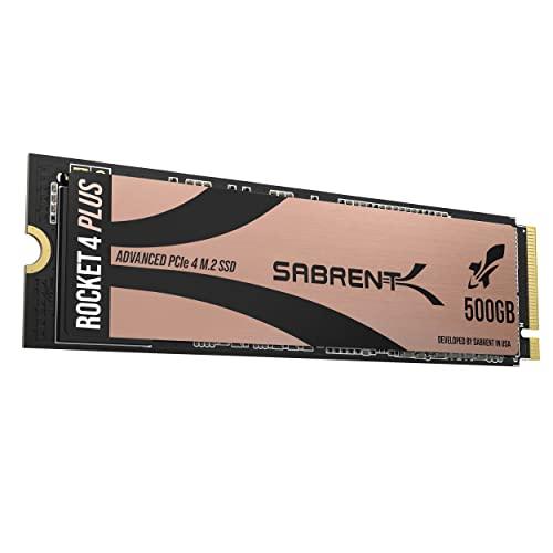 SABRENT SSD 500GB、PS5に対応、M.2 SSD 500GB、PCIe 4.0 M....