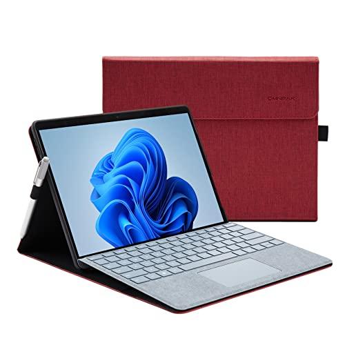 Omnpak Microsoft Surface Pro 8 2021 ケース 専用 保護カバー 表...