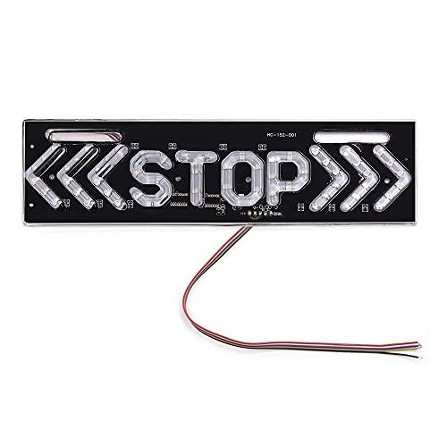 X-STYLE バイク LEDテープライト 多彩 流れるウインカーライト テールランプ 赤いSTOP...