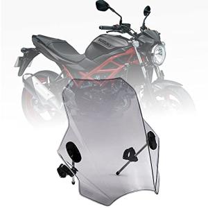 ForスズキSV650 SV650S SV650X SV1000 1999-2021 2022オートバイウィンドスクリーンウィンドシールドウィンドデフレクター