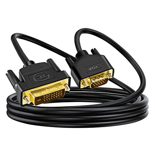 ANNNWZZD DVI - VGAケーブル 3M,DVI-I 24+5ポート - VGA オス-オ...