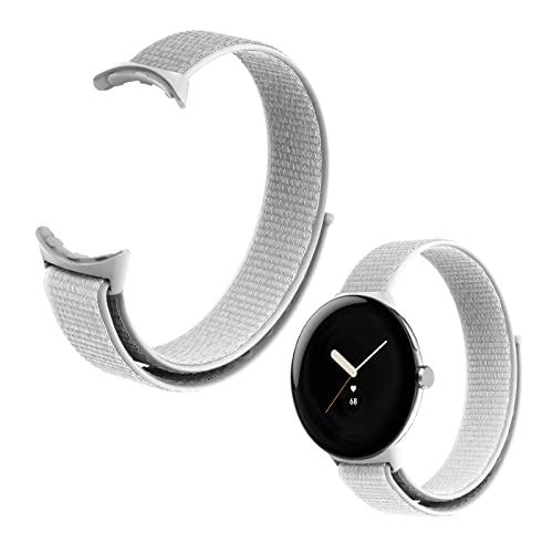 Colaxuyi Google Pixel Watch 用 バンド ナイロン製 編みバンド マジック...