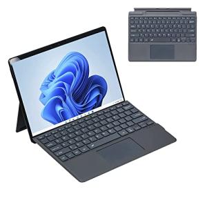 Surface Pro 9/Surface Pro 8/Pro Xキーボード タッチパッド付き bluetooth 英語 配列 静音 薄型 ワイヤレス サーフェス プロ