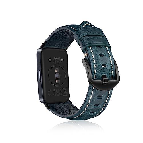 Huawei Band 8 対応 レザーバンド 革 交換バンド ビジネス風 柔軟 男女通用 替えベル...