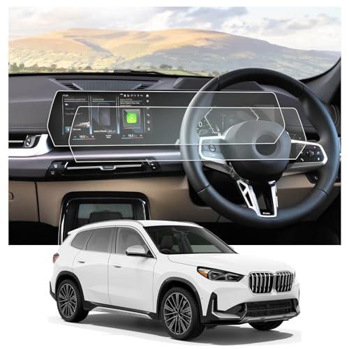 【CDEFG 2枚】新型 BMW X1 3代目 10.25インチ液晶メーター+10.7インチナビ 一...