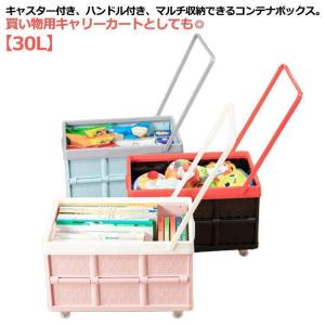 収納ボックス 折りたたみ コンテナ キャスター付...の商品画像