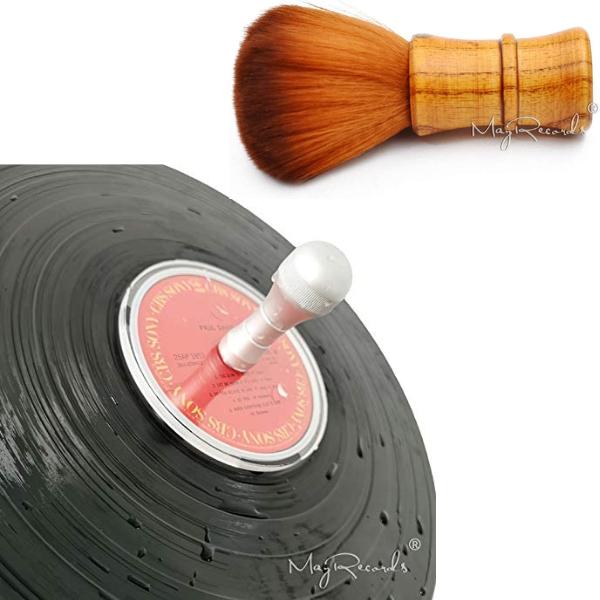 MayRecords LPレコード ラベルプロテクター レコードブラシセット
