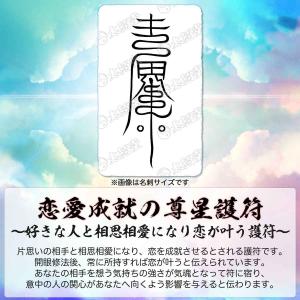 【恋愛成就の尊星護符】 好きな人と相思相愛にな...の詳細画像1