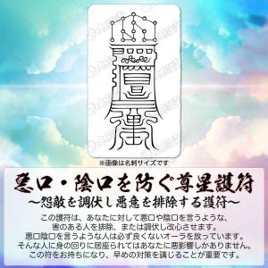 【悪口・陰口を防ぐ尊星護符】 怨敵を調伏し悪意...の詳細画像1