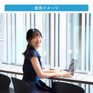 [日本製] 高透明 アクリルパーテーション w...の詳細画像5