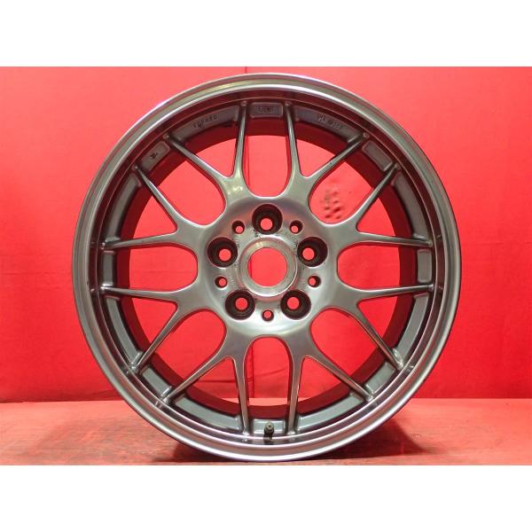 中古ホイール 単品1本 BBS RG-R 17x8J 5/114.3 ja17